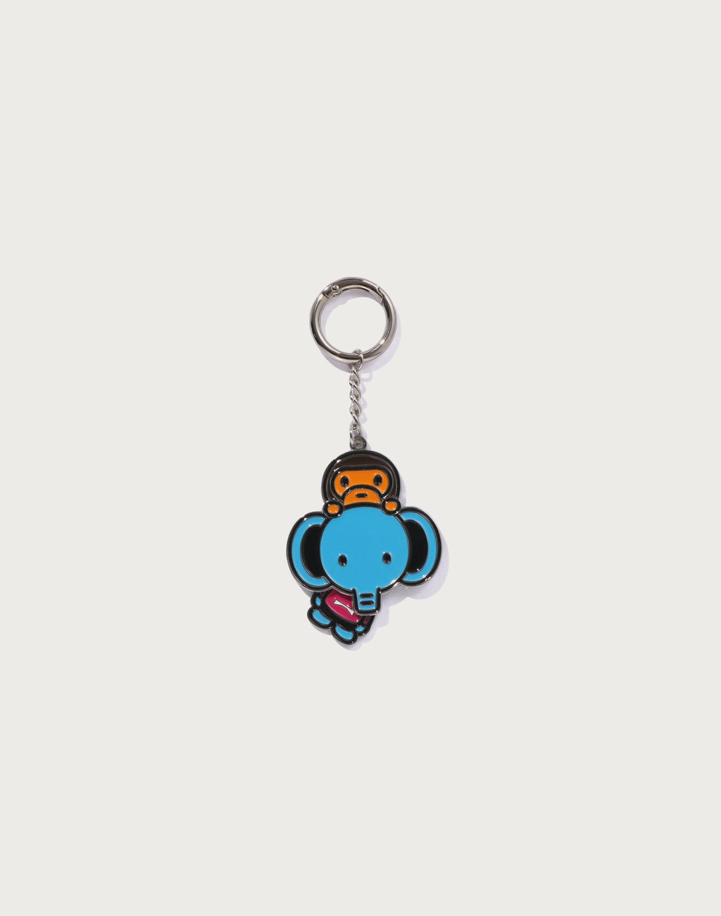 ELEPH ON BABY MILO METAL KEYCHAIN