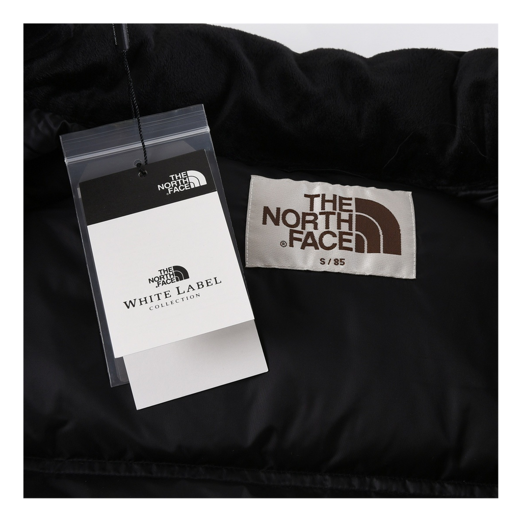 The North Face Nuptse Cropped Puffer Jacket | Black | 700-Fill