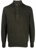 Barbour funnel-neck wool jumper