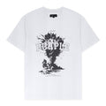 WHITE Textured Sky High T-shirt