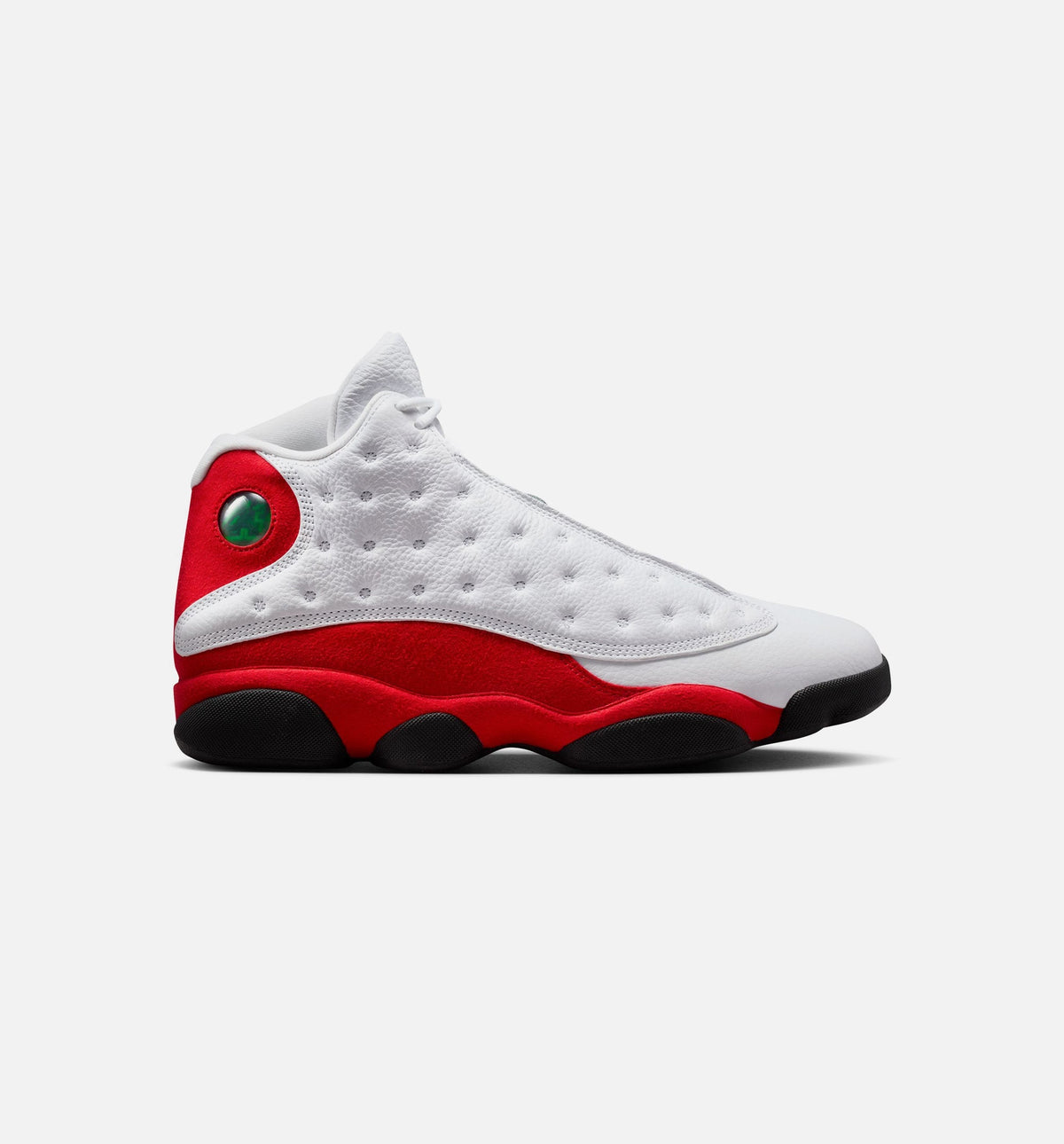 Air Jordan 13 Retro White & University Red Men's Lifestyle Shoes - White/Black/True Red