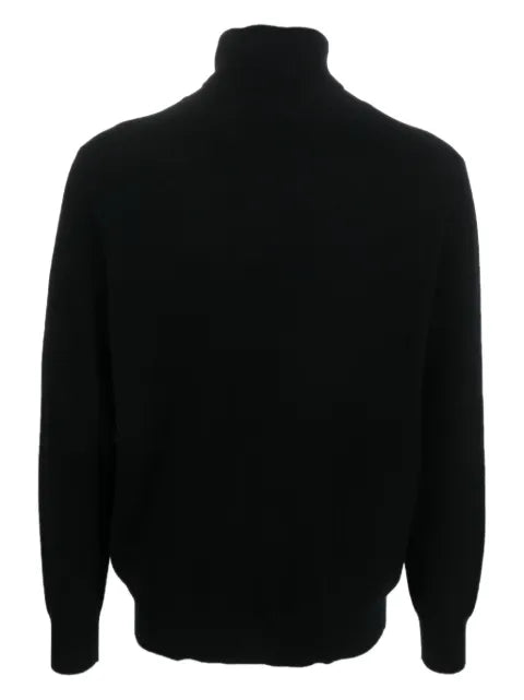 Allude roll-neck cashmere jumper