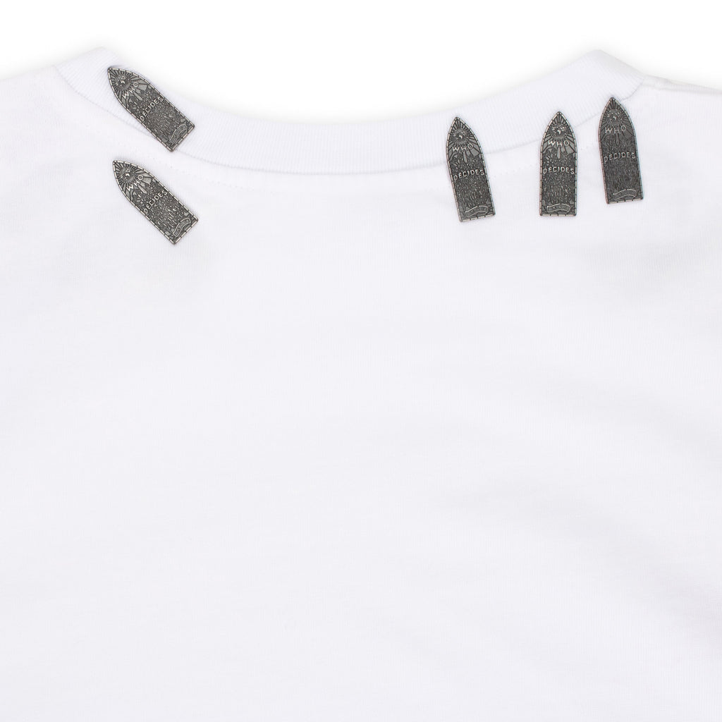 WHITE HARDWARE SHORT SLEEVE T-SHIRT