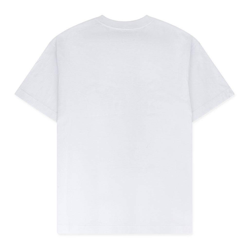 WHITE Textured Sky High T-shirt