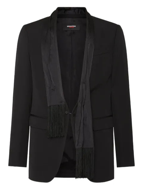 DSQUARED2 x Magliano attached-scarf blazer