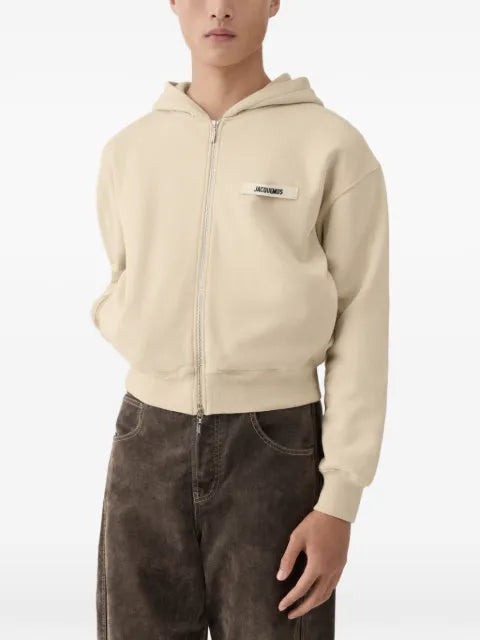 Jacquemus The Gros Grain zipped hoodie