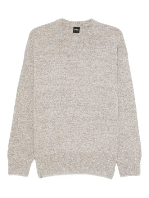 BOSS speckled wool sweater