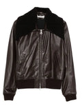 OUR LEGACY fur-collar bomber jacket