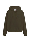 MC2 Saint Barth zip-up embroidered hoodie