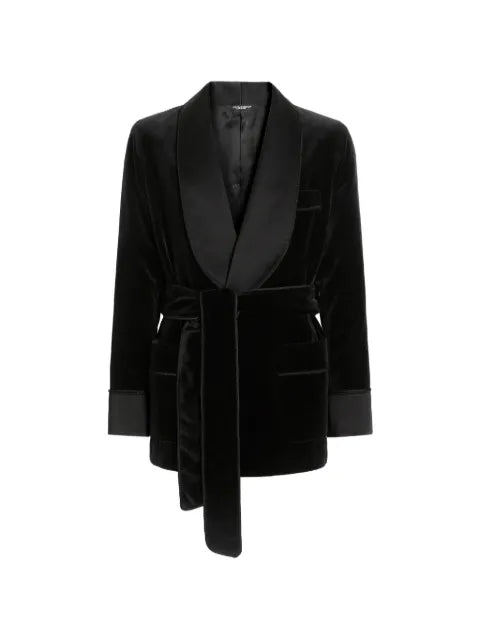 Dolce & Gabbana velvet Sicilia light jacket