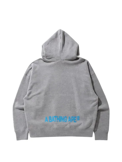 A BATHING APE® logo-print hoodie