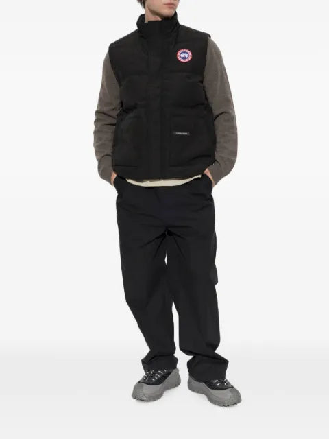 Canada Goose padded logo-patch gilet