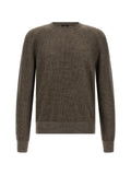 Brioni vanisé-weave raglan-sleeve sweater