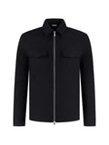 Marco Pescarolo zip-up shirt jacket