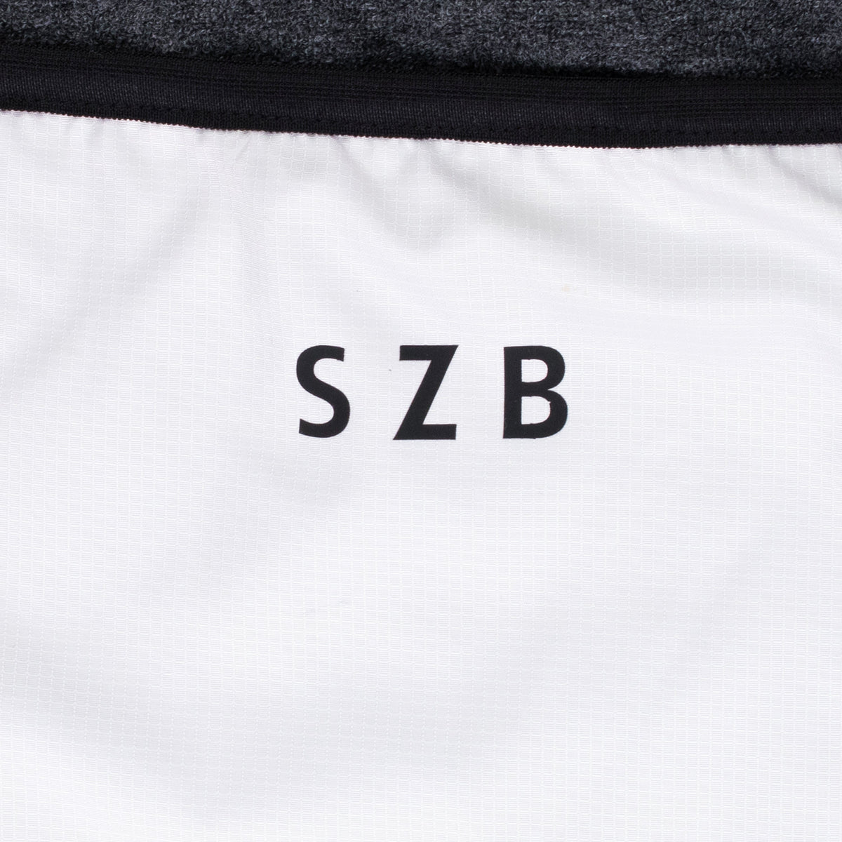 x Sasazuka Bowl White See Saw Cloth Bucket Bag
