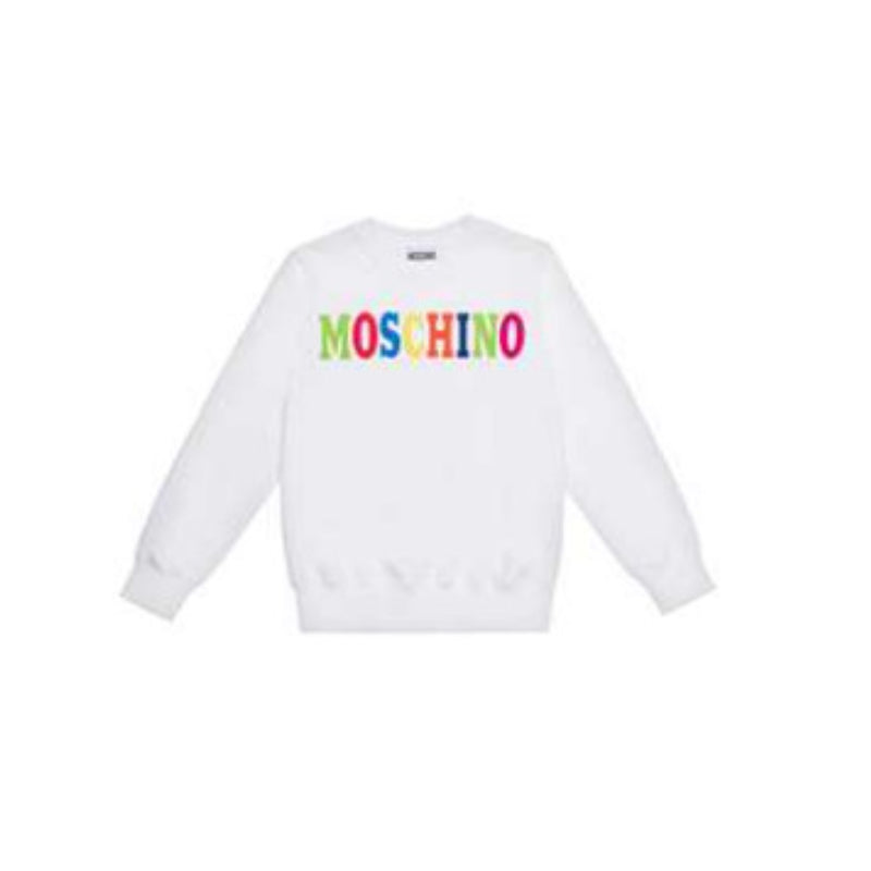 Moschino Hoodie Autumn And Winter Men'S And Women'S Printed Sweater