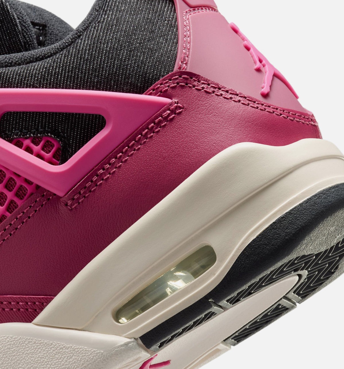 Air Jordan 4 Retro She's A Star Big Kids' Sneakers - Sweet Beet / Desert Pink / Off-Noir / Chalk