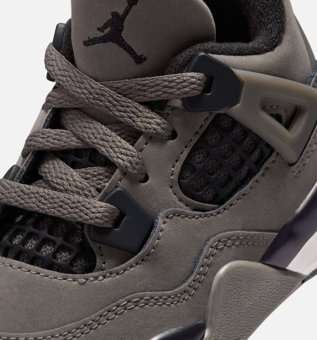 Air Jordan 4 Retro Cave Stone & Black – Infant & Toddler Lifestyle Shoe | Cave Stone/Black/Moon Particle
