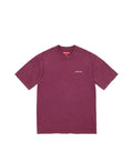Supreme Washed Short Sleeve Top Plum