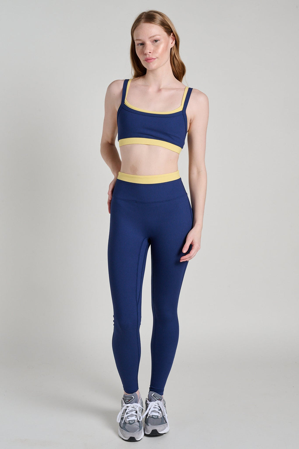 Ribbed Layered Legging