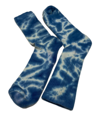 TIE DYE CALF SOCK