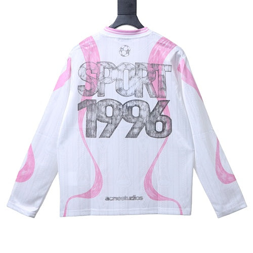 AC - Sports jersey graphic t-shirt - White