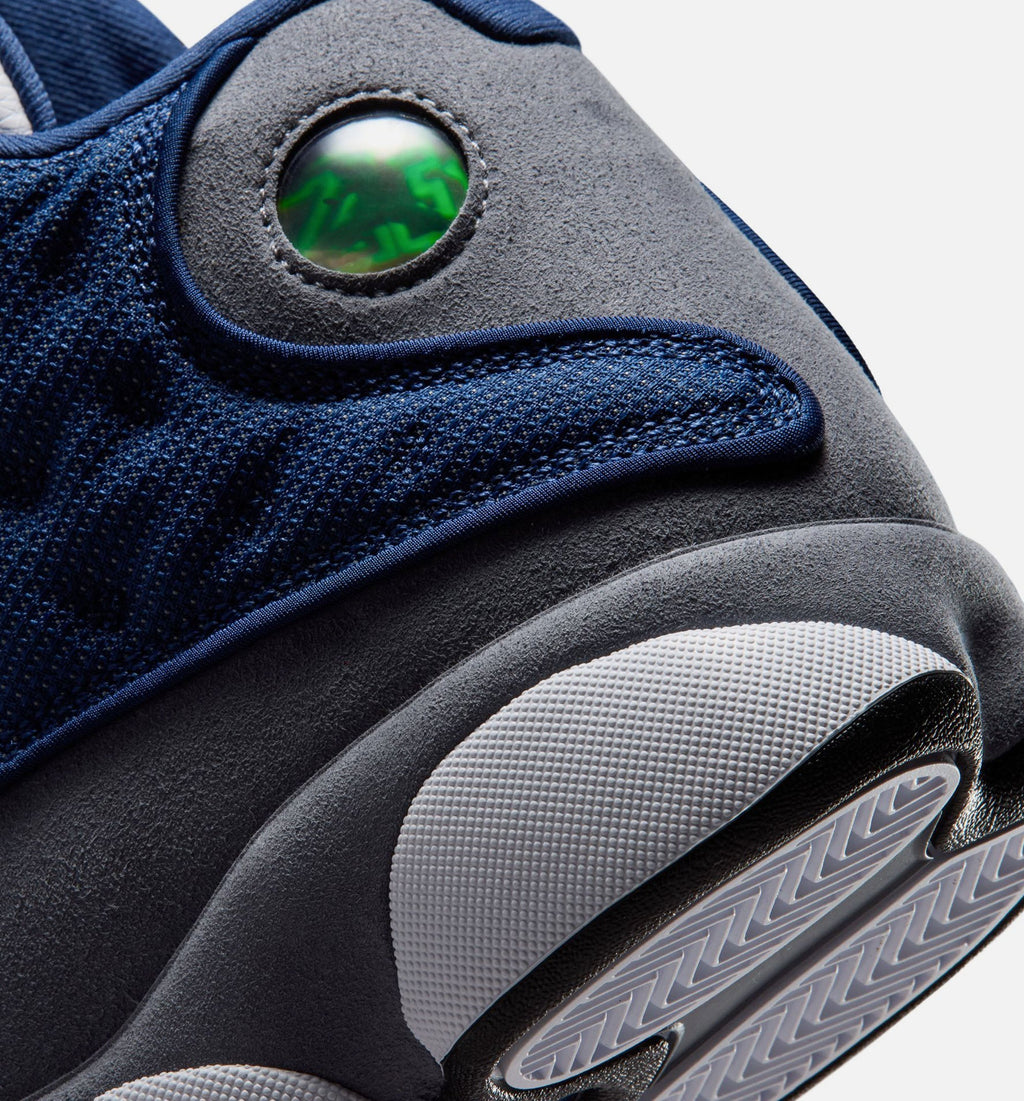Air Jordan 13 Retro Navy and Flint Grey Men's – Navy/University Blue/Flint Grey/White