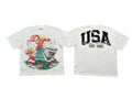 DUAA New Age Rhinestone Graphic T-Shirt