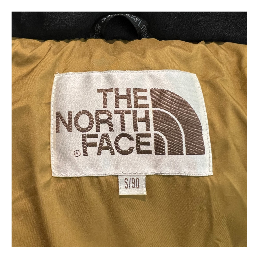 The North Face Color-Block Hooded Long Puffer Coat | Tan | Premium Down
