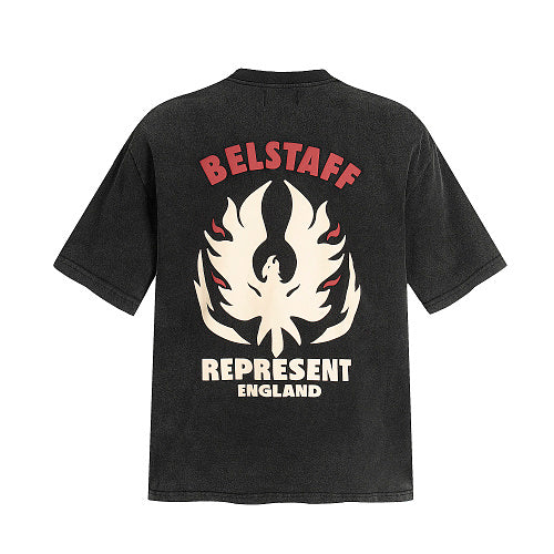 Reps Flame Phoenix T-shirt Black