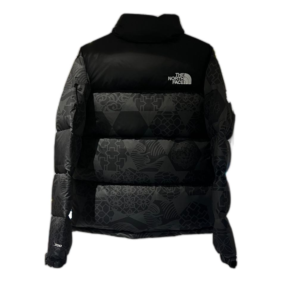 The North Face 1996 Nuptse Patterned Puffer Jacket – Black | 700-Fill Down | Collector's Edition