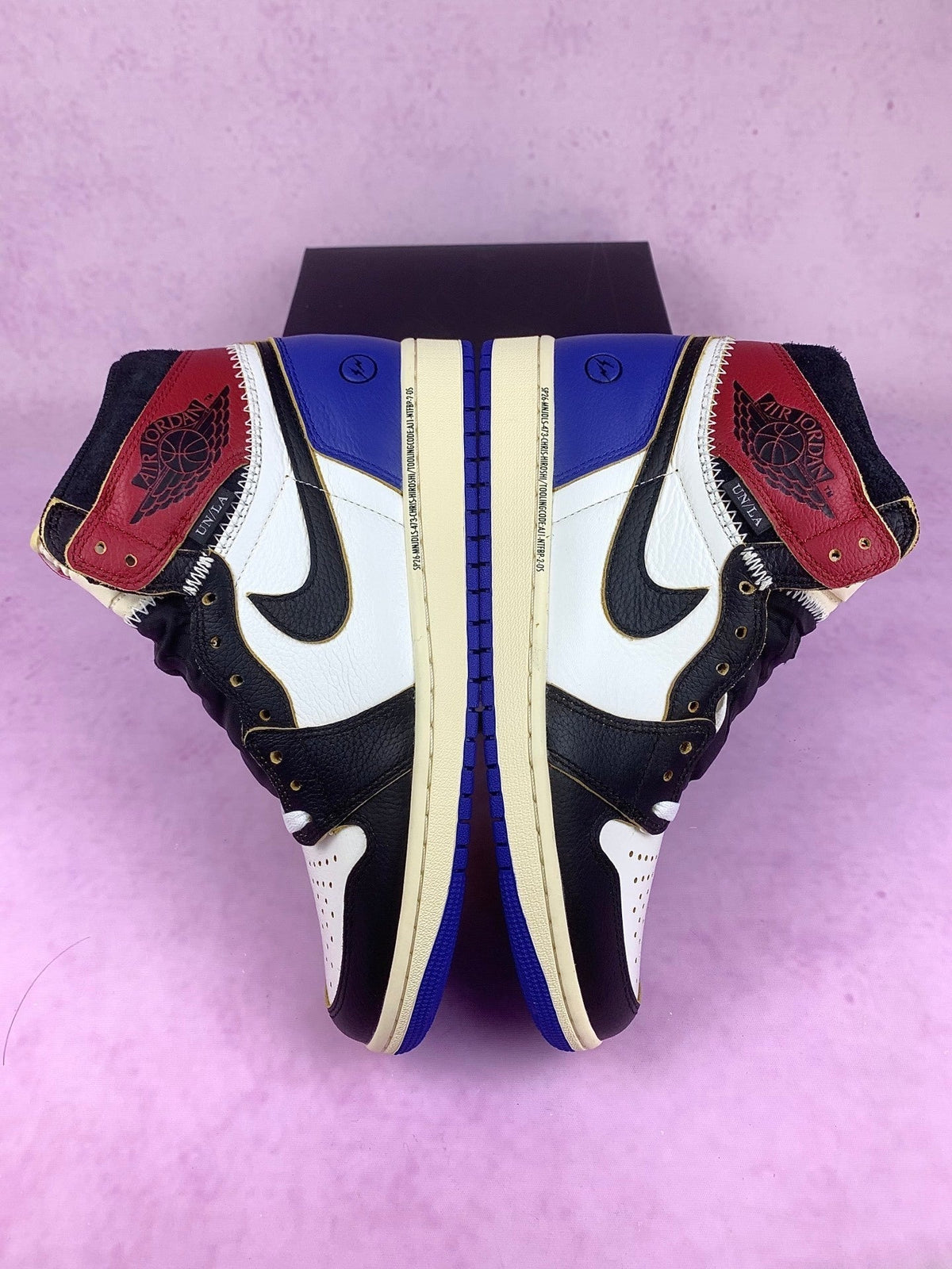 Air Jordan 1 High Three-way collaboration Lightning Unisex Sneakers IO7847-002